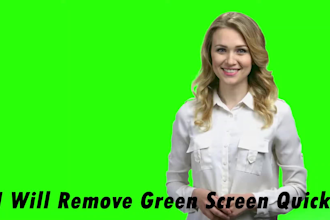 remove green screen and chroma key from any video