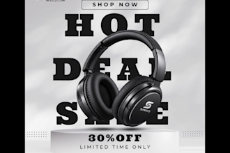 design engaging social media posts and product ad designs