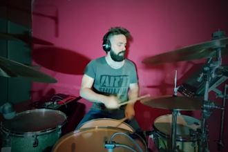 record professional drum tracks in 24 hours