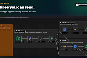 n8n appointment booking automation with whatsapp reminders