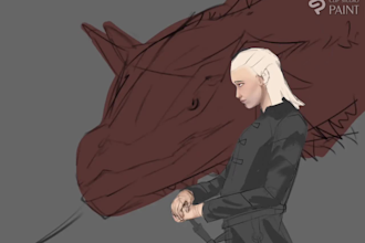 draw a custom digital illustration
