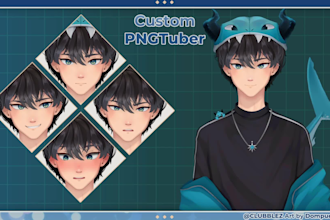 draw a custom pngtuber avatar for your stream