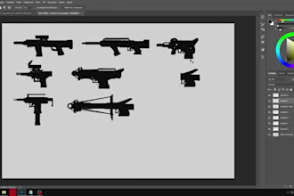 create props and weapons for you