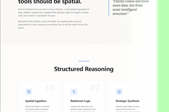 build a modern ai startup or business website