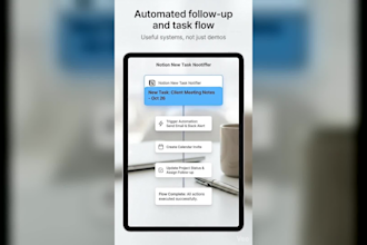 connect notion to your CRM with ai and n8n automation