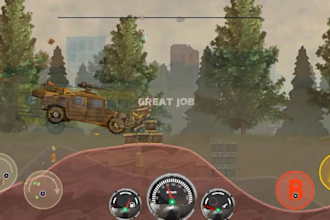 create a 2d zombie game in unity with vehicle upgrades
