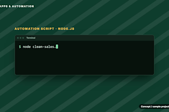 build a custom web app, pos system or automation script