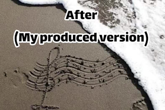 recreate your ai generated song into a professional production