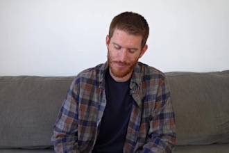 create natural engaging male ugc video