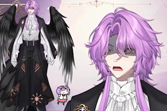 design 3d vtuber model anime vtuber rigging 2d vtuber model live2d rigging