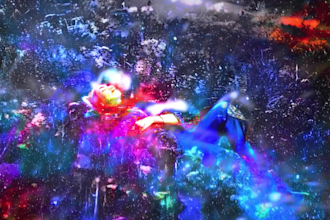 create a professional amazing 2d and 3d  trippy animation music video