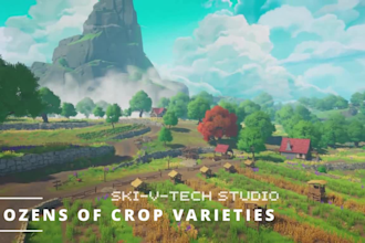 create stylized realism 3d environment game level art stylized pbr environment