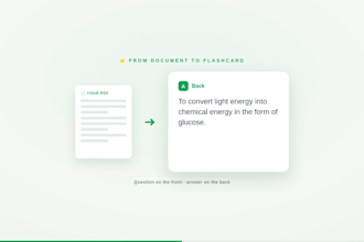 create 100 anki flashcards from your book or document