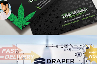design luxury minimalist business card with qr code and full stationery