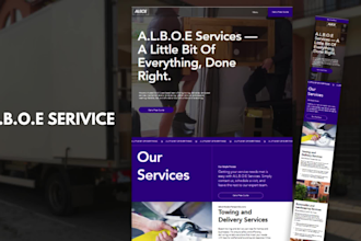 design, and develop a wix website, free demo available