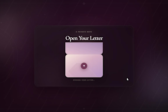 create a custom birthday web gift page for your loved ones