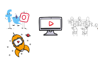 create whiteboard videos in english, arabic and spanish for any content
