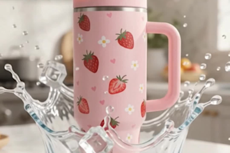 create aesthetic ai ugc video ads for drinkware