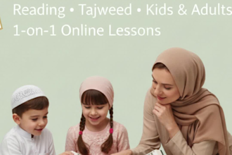 teach you quran with proper tajweed and arabic reading