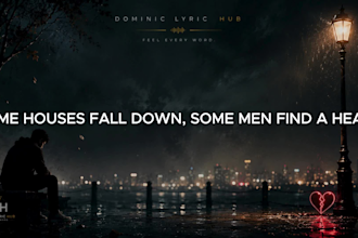 create stunning animated lyric music video for your song