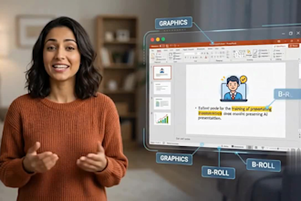 create an ai training or explainer video for your course or team
