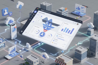 create create 3d isometric explainer video, isometric animation,motion animation