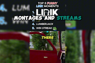 edit gaming highlights, twitch clips, and youtube shorts