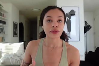professional female spokesperson video human ugc video british spokesperson
