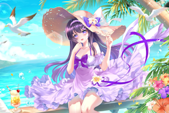 animate your drawing into seamless live2d wallpaper
