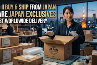 be your japan personal shopper and buy ship exclusive japanese items worldwide
