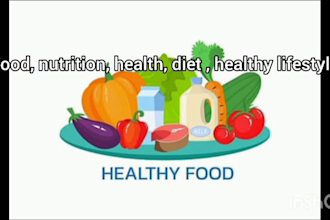 write SEO food and nutrition articles and blog posts