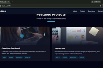 build responsive react js frontend website using tailwind css