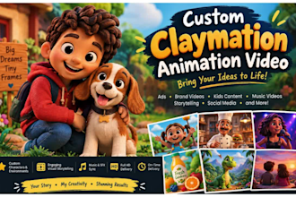 3d ai claymation animation ai claymation videos clay style animation