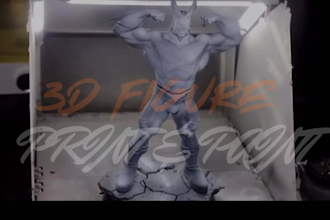 3d print and paint action figure model anime figure statues stl resin printing