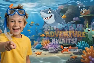create a pixar style 3d animated character or short video