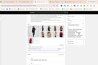 shopify product listing with ai product images