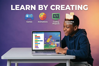 teach kids scratch python and coding through fun projects