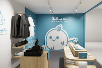design photorealistic 3d retail popup store, kiosk and booth visualizatio