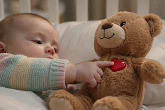 create ai baby product review, promo and spokesperson videos
