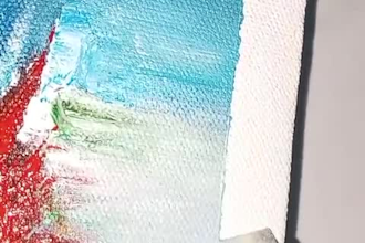 paint a custom acrylic abstract painting on canvas