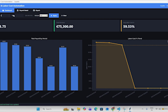 develop a python desktop app or standalone exe for ai payroll