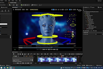 3d characters rigging using a control rig of a metahuman for ue5