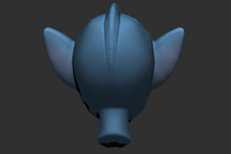 make 3d models of a stylized character for games