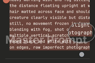 create master ai prompt to replicate any real photo or video accurately