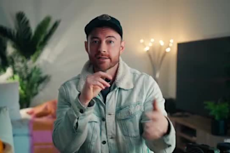 professional male spokesperson, testimonial, actor presenter and ugc video