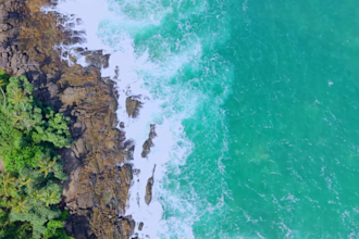 film premium 4k drone beach videos for luxury brands