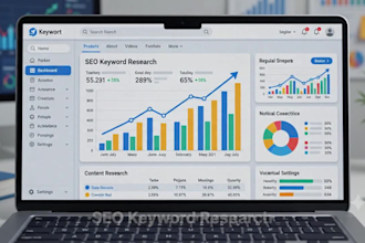 do SEO keyword research, competitor analysis and search intent mapping