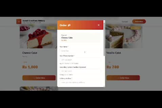 design a complete bakery website and brand identity kit