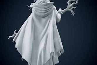 print and paint custom 3d action figure, miniature anime figure for 3d printing