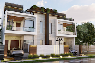 create 3d interior walkthrough animation and rendering video